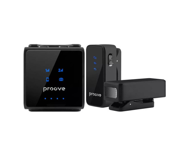 Бездротовий петличний мікрофон Proove ToneLine (black)